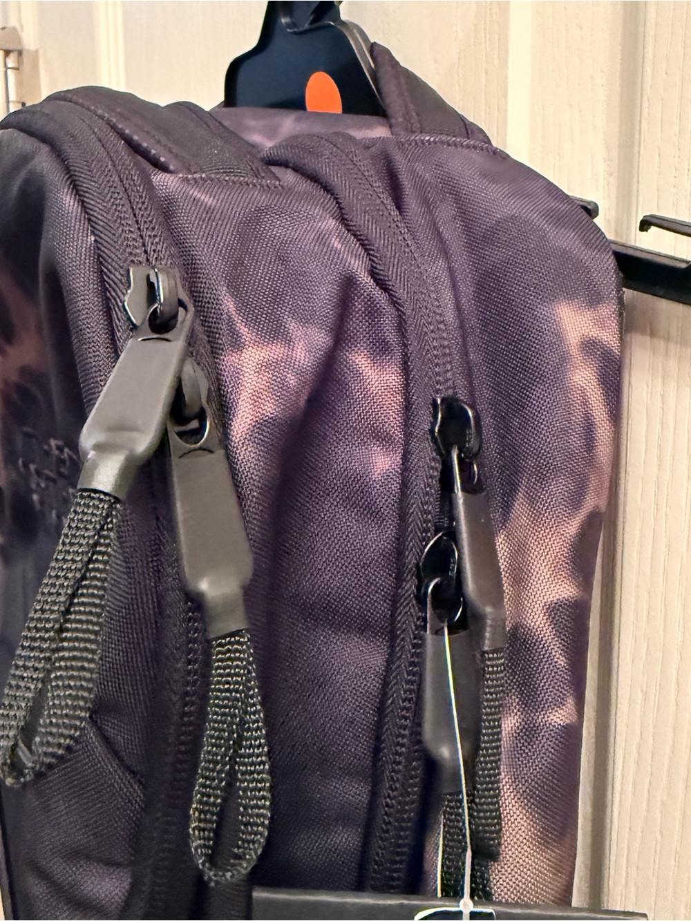 The North Face Jester Black and Brown Tie-Dye Backpack - Picture 4 of 7